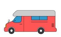 How to Draw a Camper Van
