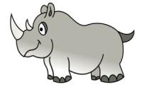 How to draw a rhinoceros
