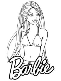 Barbie in her bikini