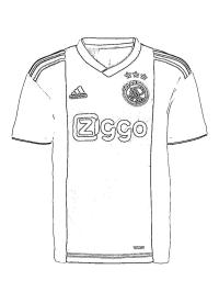 Ajax soccer team jersey