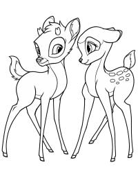 Bambi and Faline