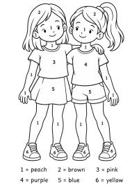 BFF Color by Number