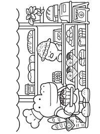 Cozy Friends at the bakery