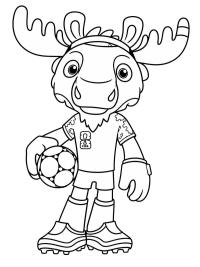 Maple the Moose (World Cup 2026)