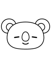 Face of Koya BT21