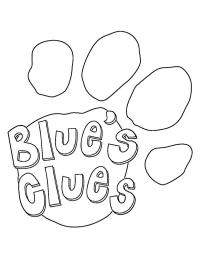 Dog's paw Blue's Clues