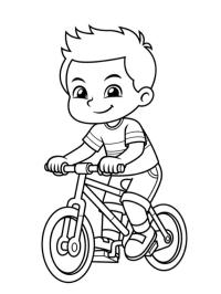 Boy on the bicycle