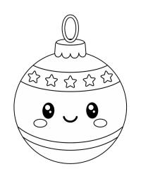 Kawaii Christmas ball