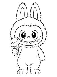 Labubu with Ice Cream