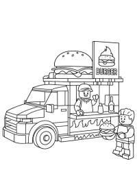 LEGO burger Truck
