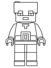 LEGO Minecraft figure