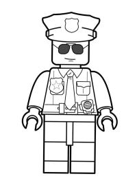 Lego Police Officer