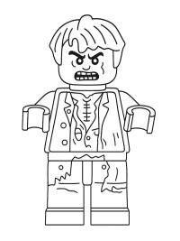 LEGO Zombie figure