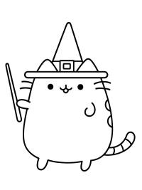 Pusheen witch