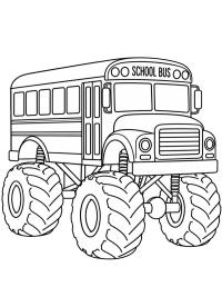 School Bus Monster Truck