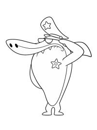 Sharko as a Police Officer