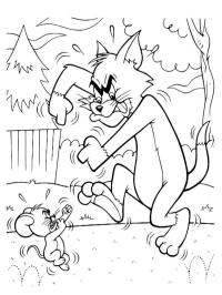 Tom en Jerry fighting