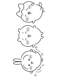 Usagi Chiikawa and Hachiware