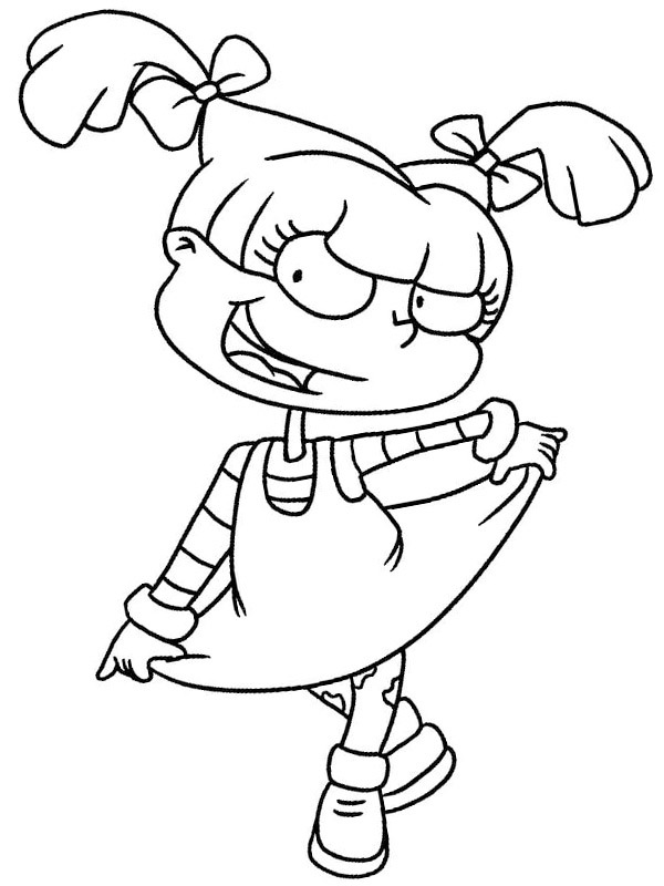 Angelica Pickles Colouring page
