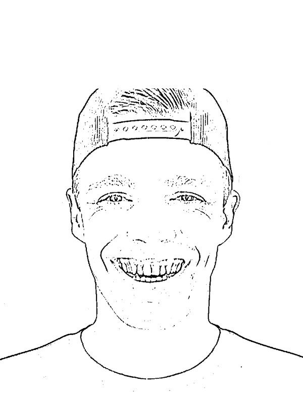Enzo knol Colouring page