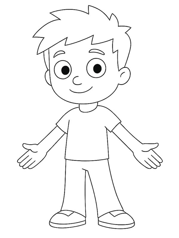 Alex Porter (PAW Patrol) Colouring page