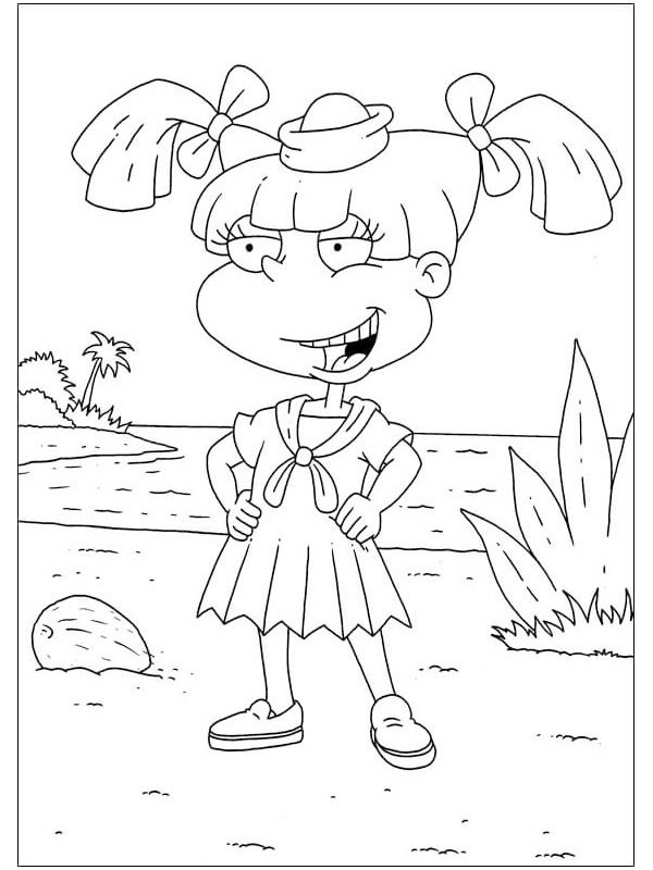 Angelica Pickles Colouring page