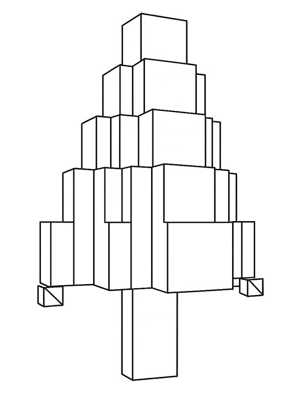 Apple Tree (Grow a Garden) Colouring page