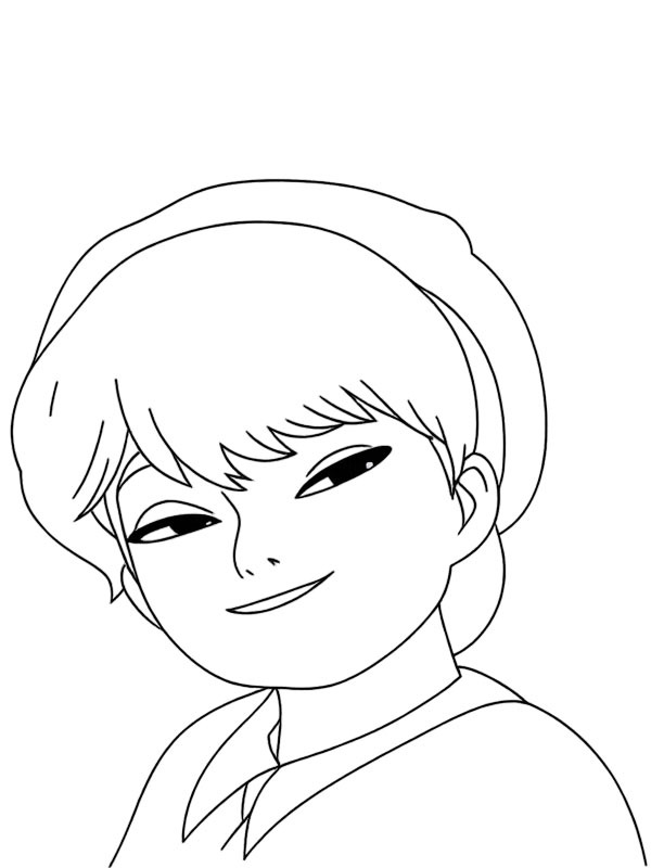 Baby Saja Kpop Demon Hunters Colouring page