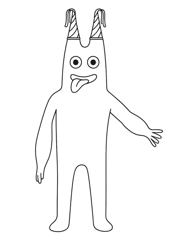 Banban Garten Of Banban Colouring page Banban Garten Of Banban Colouring page