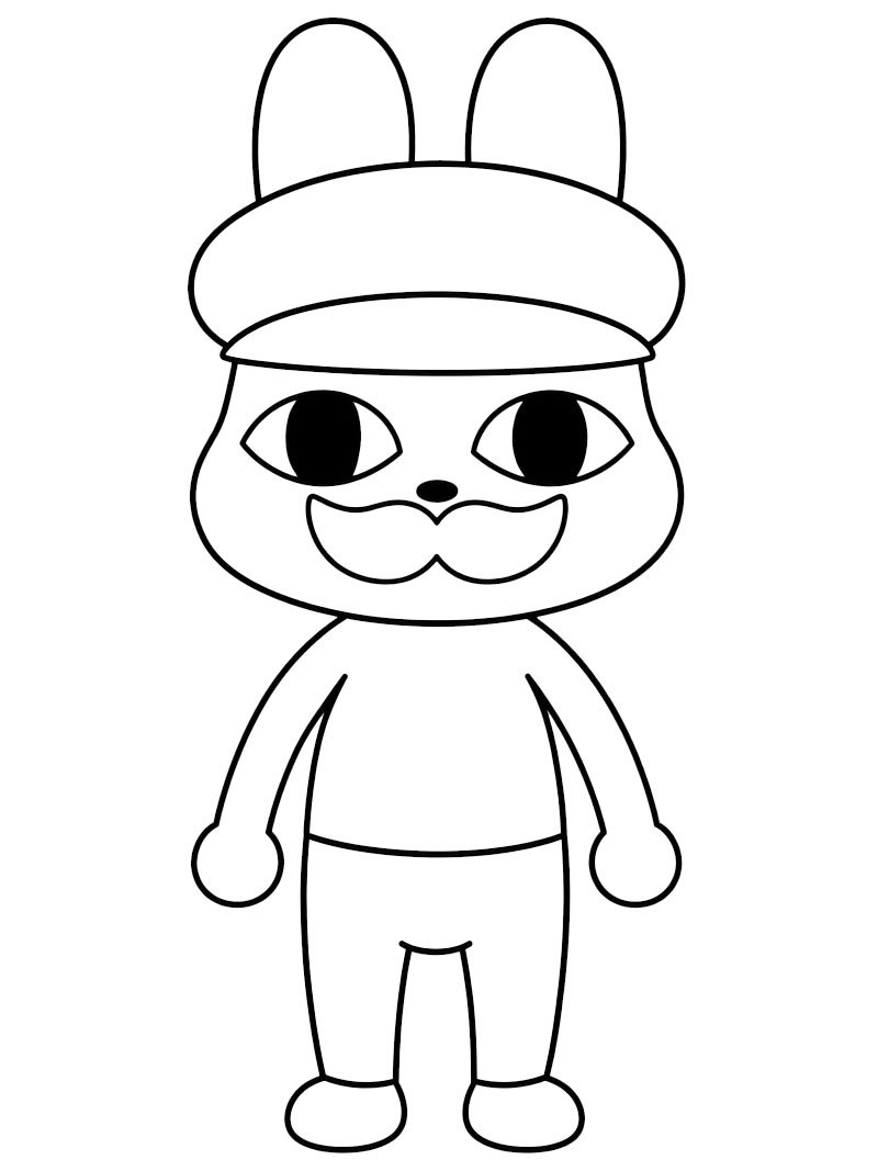 Barney (Animal Hospital) Colouring page Barney (Animal Hospital) Colouring page
