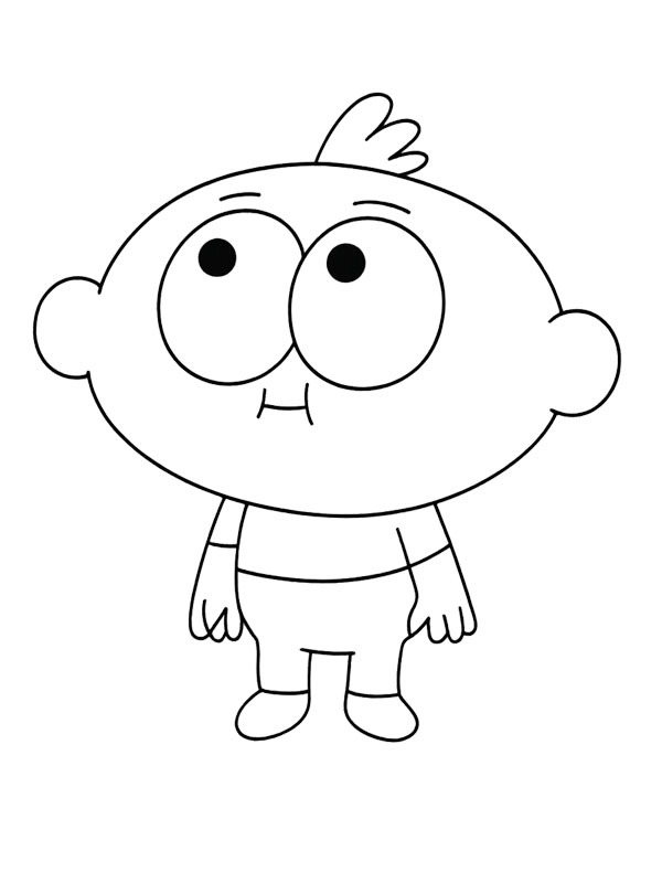 Benny (Big City Greens) Colouring page Benny (Big City Greens) Colouring page