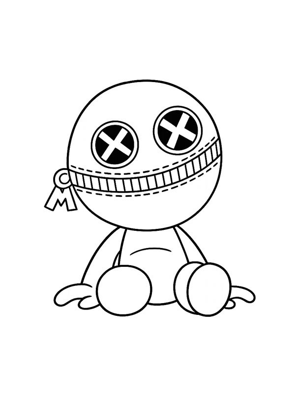 Blanky Blankz (Poppy Playtime) Colouring page Blanky Blankz (Poppy Playtime) Colouring page