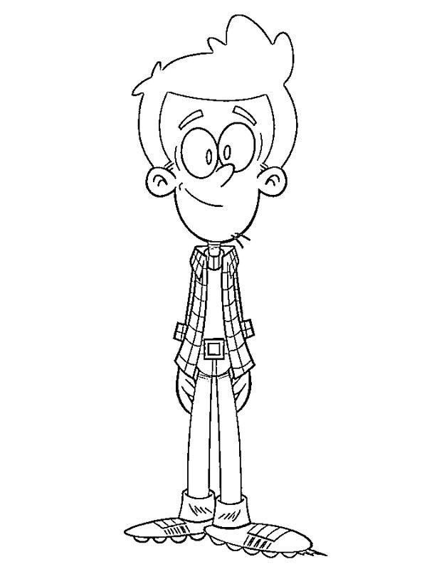 Bobby Santiago Colouring page