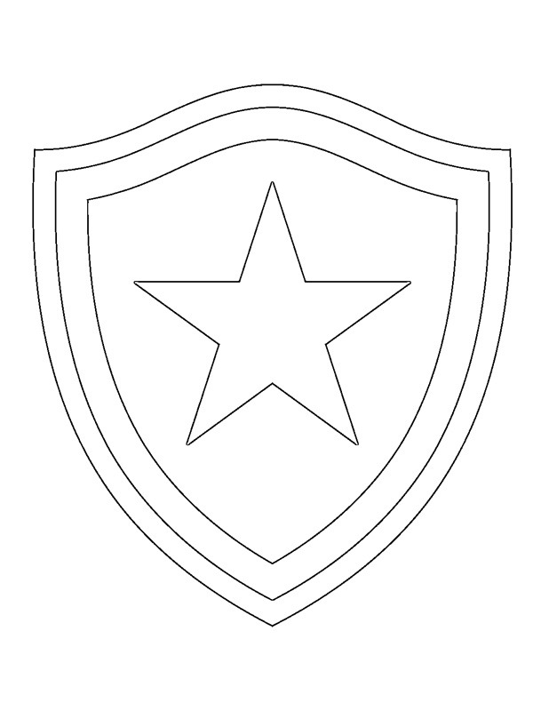 Botafogo FR Colouring page