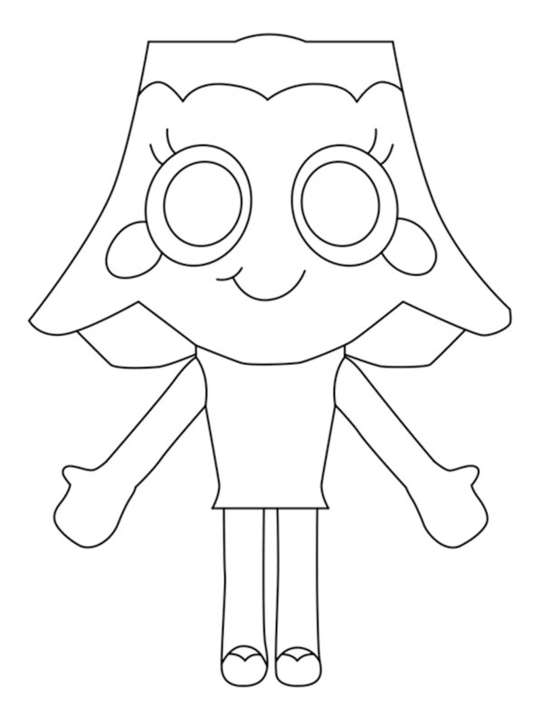 Brightney Dandy's World Colouring page