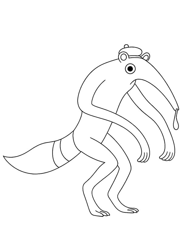 Brushista (Garten of Banban) Colouring page