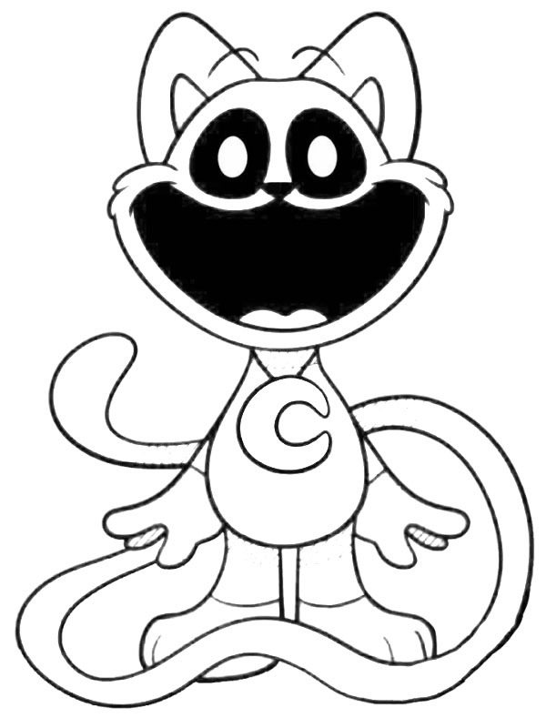 CatNap Colouring page