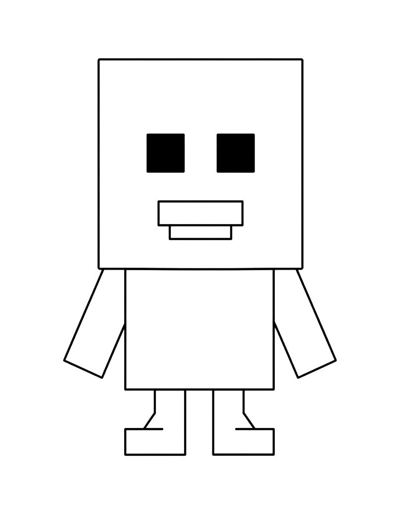 Chick (99 Nights In The Forest) Colouring page Chick (99 Nights In The Forest) Colouring page