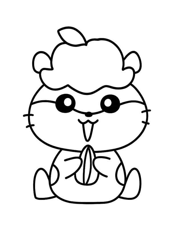 Corocorokuririn Colouring page