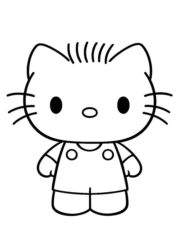 Dear Daniel (Sanrio) Colouring page