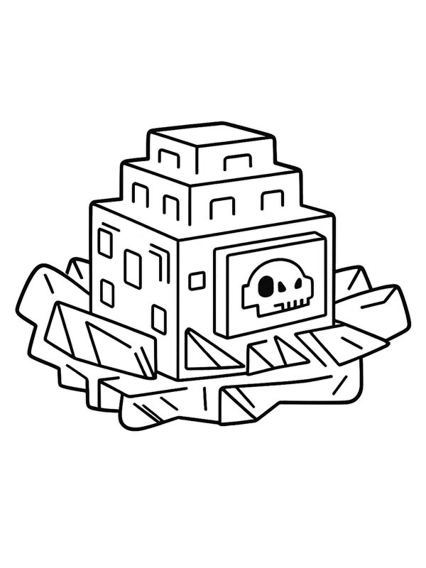 Dinosaur Egg (Grow a Garden) Colouring page