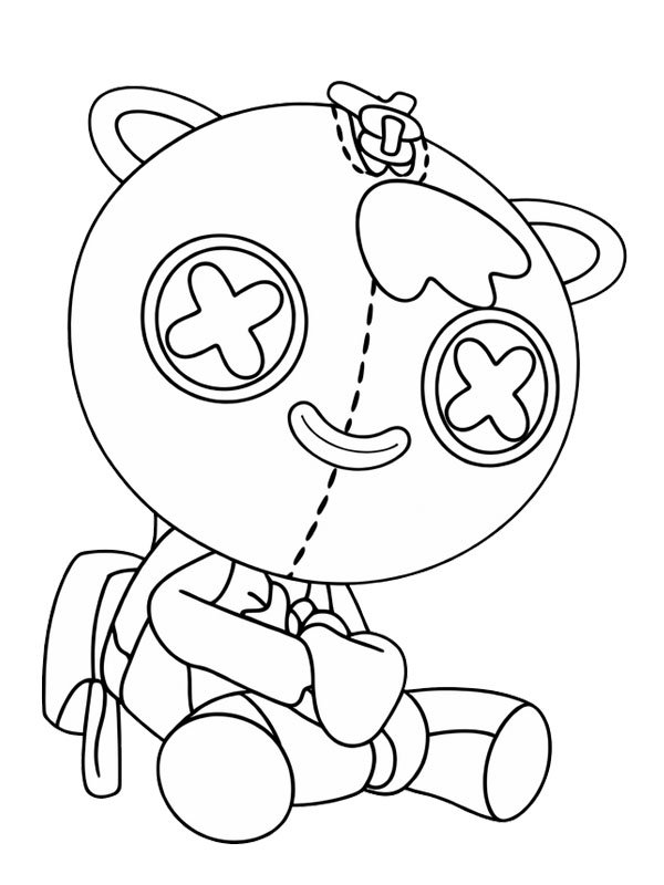 Dizzy Booboo (Poppy Playtime) Colouring page Dizzy Booboo (Poppy Playtime) Colouring page