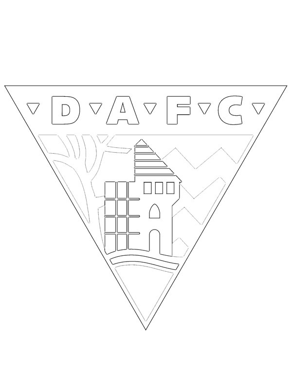 Dunfermline Athletic FC Colouring page