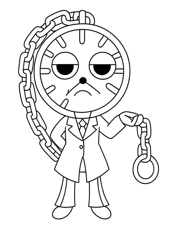 Dyle Dandy's World Colouring page