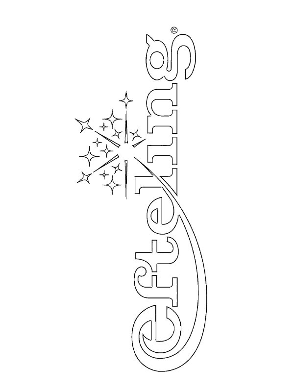 Efteling logo Colouring page