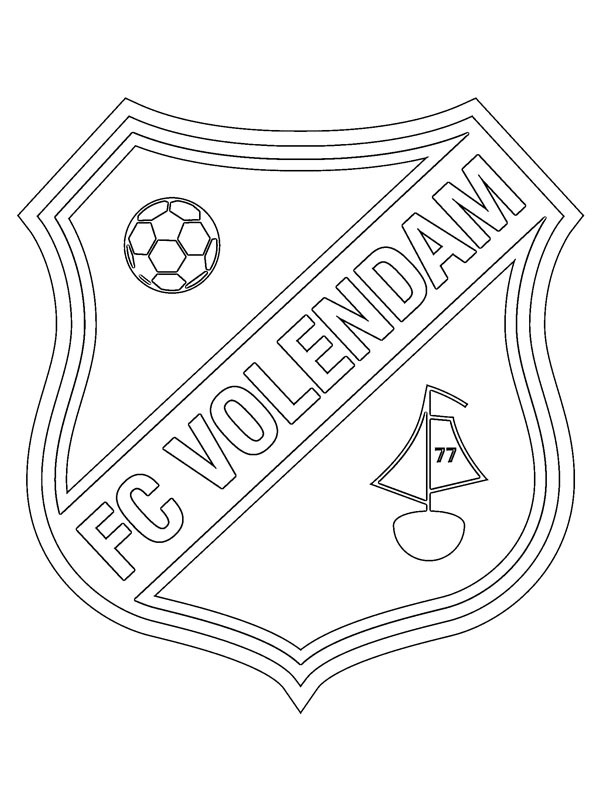 FC Volendam Colouring page