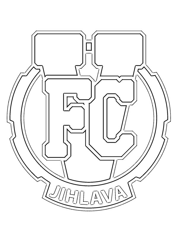 FC Vysočina Jihlava Colouring page
