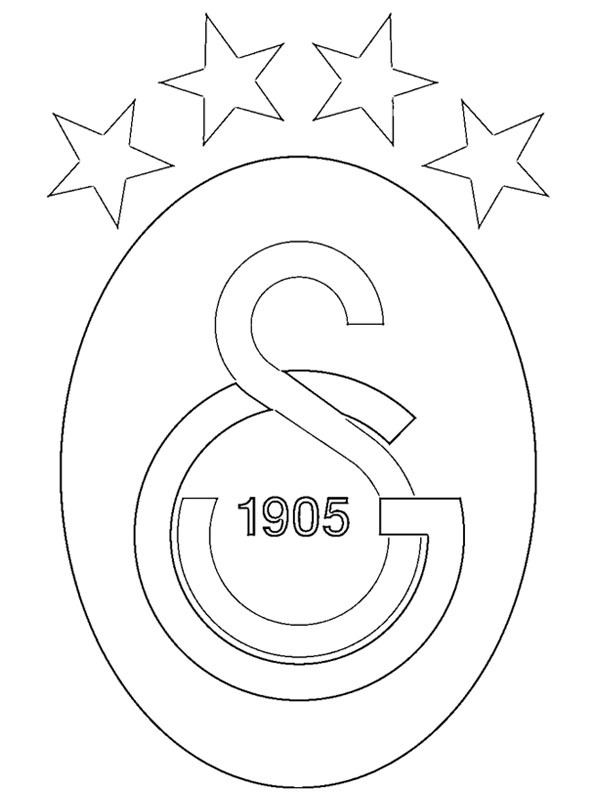 Galatasaray SK Colouring page