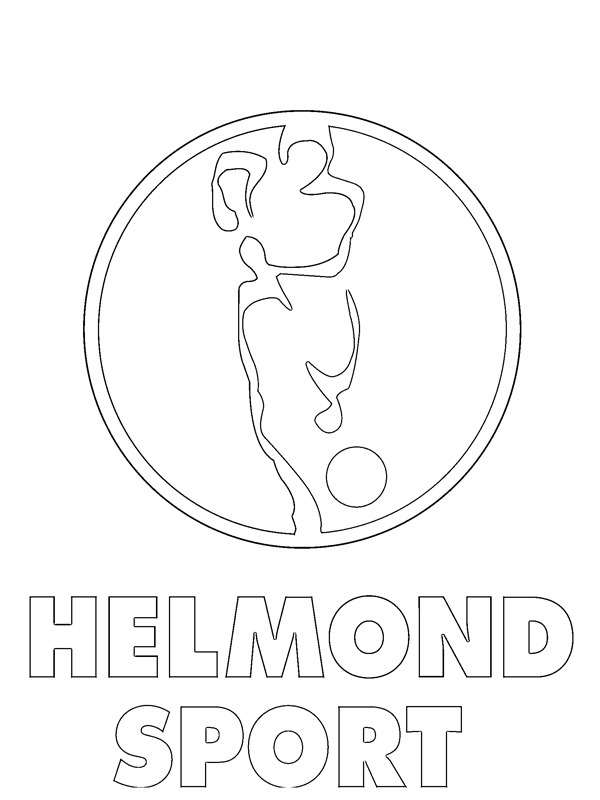 Helmond Sport Colouring page