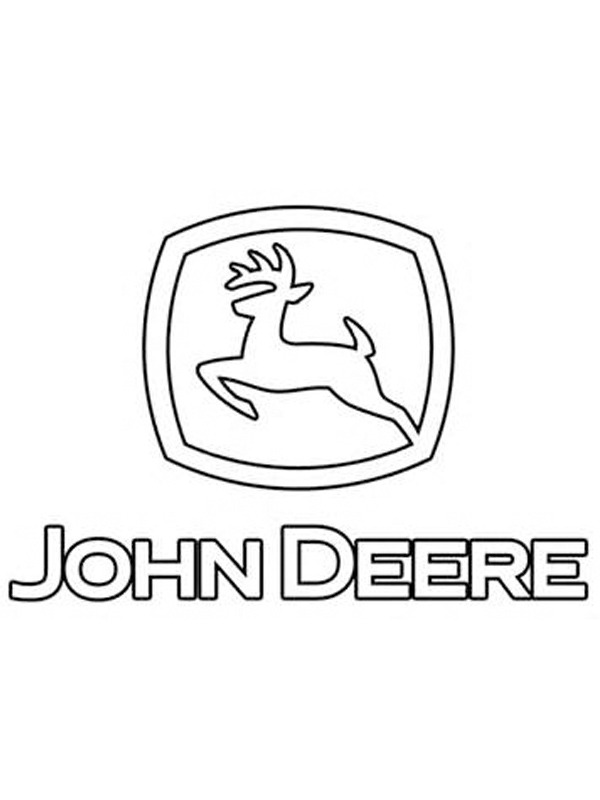 John Deere Colouring page